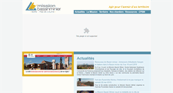Desktop Screenshot of missionbassinminier.org